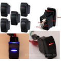 LED Light Illuminated Spst Switch Car Boat Rocker Switch